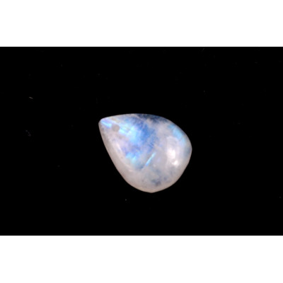 Vrtaný kabošon Moonstone č.V24 (17x14x5mm)