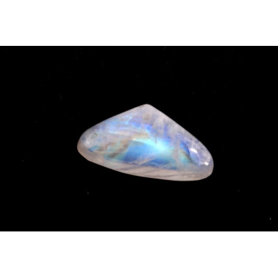 Vrtaný kabošon Moonstone č.V27 (25x13x6mm)