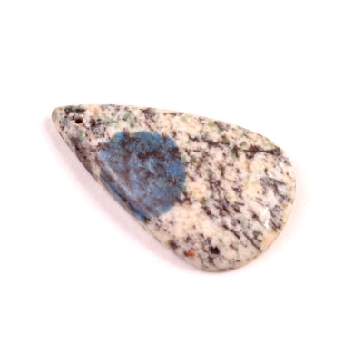 Vrtaný kabošon Jaspis K2 č.V72 (36x21x6mm)