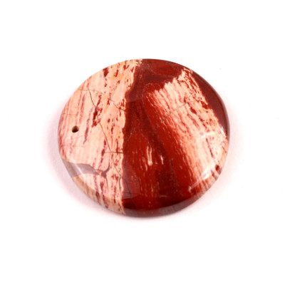 Vrtaný kabošon Australský Jaspis č.V90 (30x6mm)