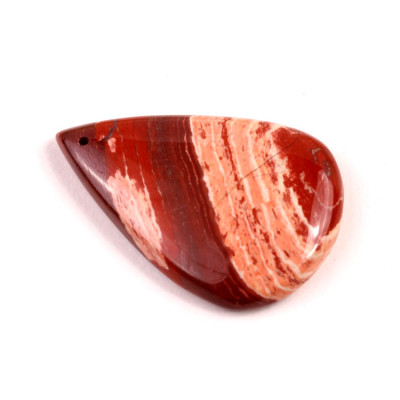 Vrtaný kabošon Australský Jaspis č.V91 (38x25x6mm)