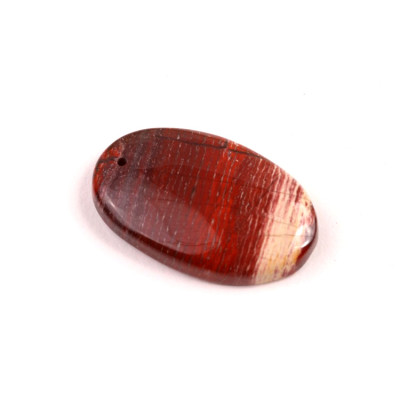Vrtaný kabošon Australský Jaspis č.V93 (30x18x6mm)