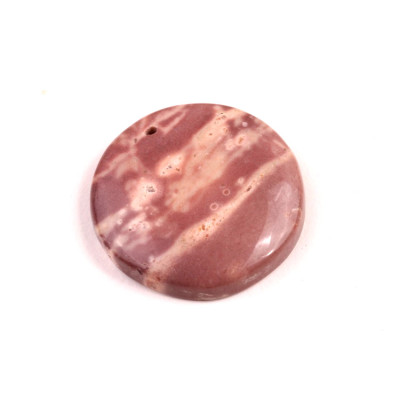 Vrtaný kabošon Lepidolite č.V147 (29x6mm)