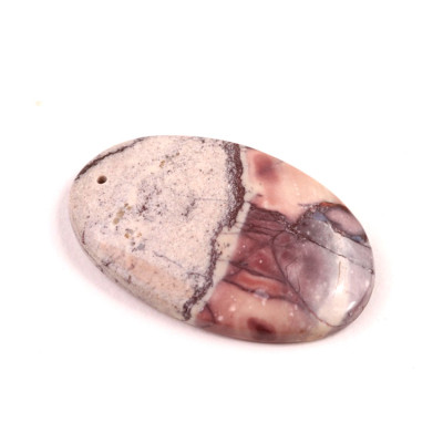 Vrtaný kabošon Lepidolite č.V148 (39x24x6mm)