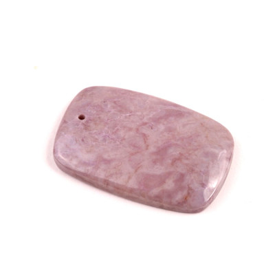 Vrtaný kabošon Lepidolite č.V149 (34x22x5mm)