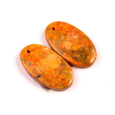 Vrtané Párové Kabošony Bumblebee č.VP9 (26x15x4mm)