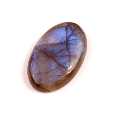 Kabošon Blue Labradorit č.7247 (36x22x8mm)