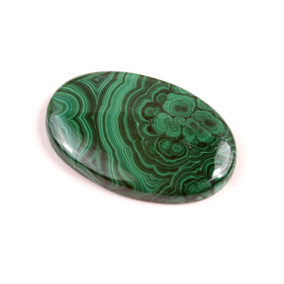 Kabošon Malachite č.7269 (36x24x5mm)