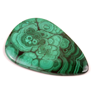Kabošon Malachite č.7275 (57x39x5mm)