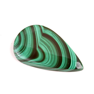 Kabošon Malachite č.7277 (47x30x5mm)