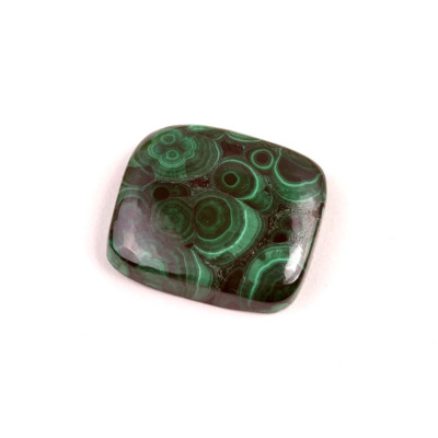 Kabošon Malachite č.7284 (24x21x6mm)