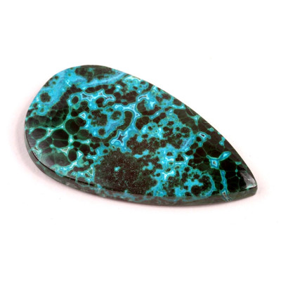 Kabošon Malachite Chrysocolla č.7289 (44x25x4mm)