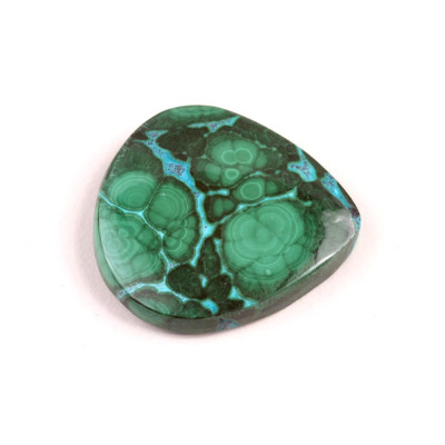 Kabošon Malachite Chrysocolla č.7292 (30x29x5mm)