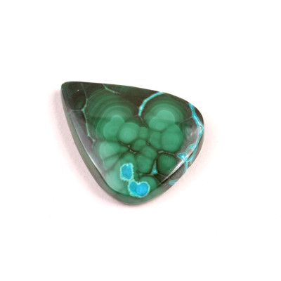 Kabošon Malachite Chrysocolla č.7294 (29x23x5mm)