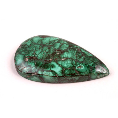 Kabošon Malachite  č.1273 (37x21x6mm)