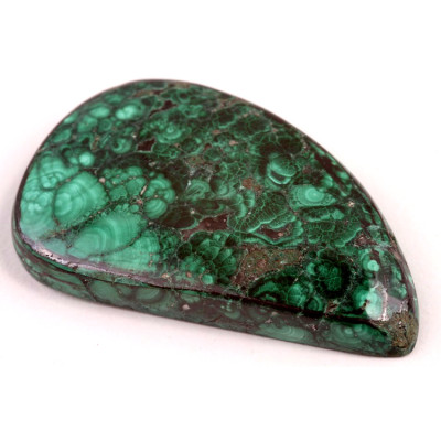 Kabošon Malachite  č.1279 (43x28x7mm)