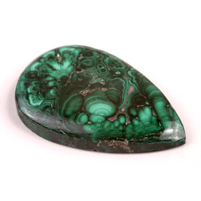 Kabošon Malachite č.1280 (40x25x6mm)