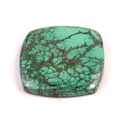 Kabošon Malachite č.1281 (36x35x6mm)