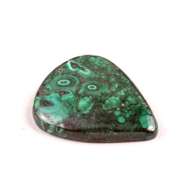 Kabošon Malachite č.3803 (32x25x5mm)