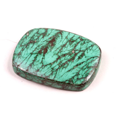 Kabošon Malachite č.3816 (35x26x6mm)