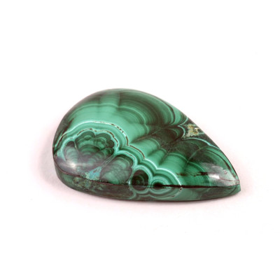 Kabošon Malachite č.7276 (32x21x7mm)