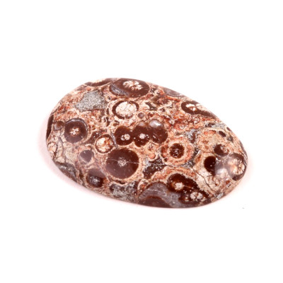 Kabošon Orbicular Jasper č.7336 (39x26x6mm)