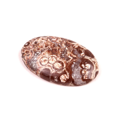 Kabošon Orbicular Jasper č.7345 (35x22x6mm)