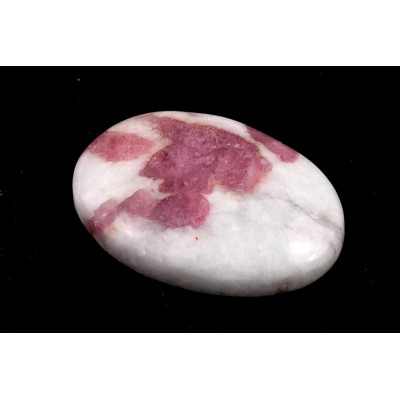 Kabošon Růžový Turmalín č.7359 (37x25x8mm)