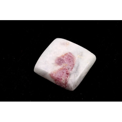 Kabošon Růžový Turmalín č.7360 (21x20x7mm)