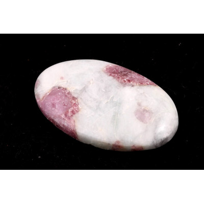 Kabošon Růžový Turmalín č.7362 (39x24x7mm)