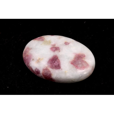 Kabošon Růžový Turmalín č.7364 (34x24x8mm)