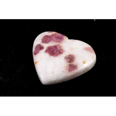 Kabošon Růžový Turmalín č.7372 (26x30x6mm)