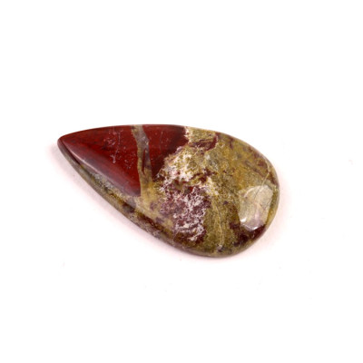 Kabošon Dragon Blood Jasper č.2201 (32x18x5mm)