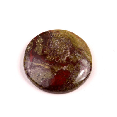 Kabošon Dragon Blood Jasper č.2202 (28x6mm)