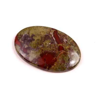 Kabošon Dragon Blood Jasper č.2203 (35x23x5mm)