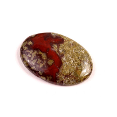 Kabošon Dragon Blood Jasper č.2211 (32x22x6mm)