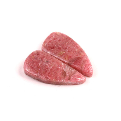 Kabošony páry Rhodonit č.P739 (29x14x5mm)