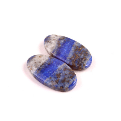 Kabošony páry Lapis Lazuli č.P749 (25x14x5mm)