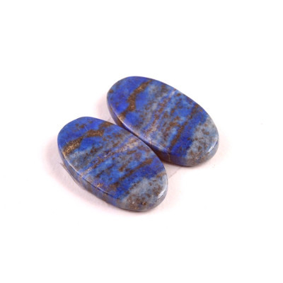 Kabošony páry Lapis Lazuli č.P750 (25x14x5mm)