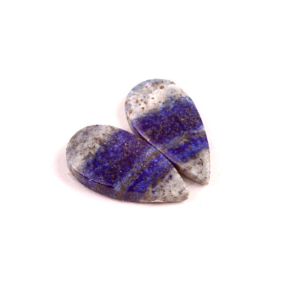 Kabošony páry Lapis Lazuli č.P755 (27x14x5mm)