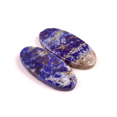 Kabošony páry Lapis Lazuli č.P757 (32x14x5mm)