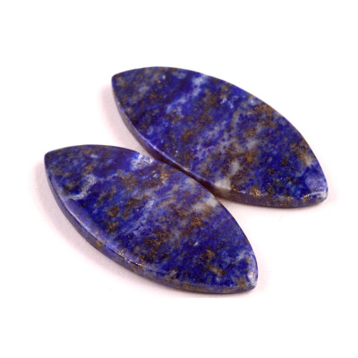 Kabošony páry Lapis Lazuli č.P760 (40x18x5mm)