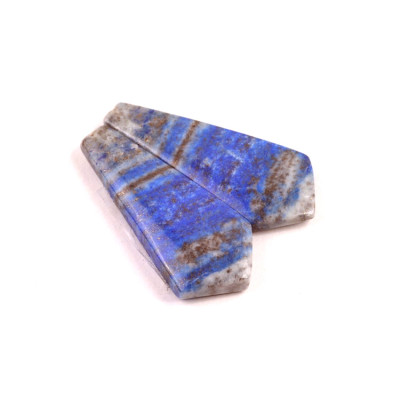 Kabošony páry Lapis Lazuli č.P764 (34x15x5mm)