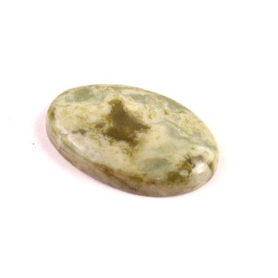 Kabošon Epidote Jasper č.1642 (38x26x6mm)