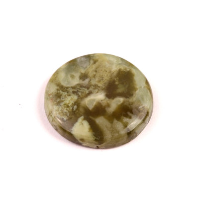 Kabošon Epidote Jasper č.1649 (30x6mm)