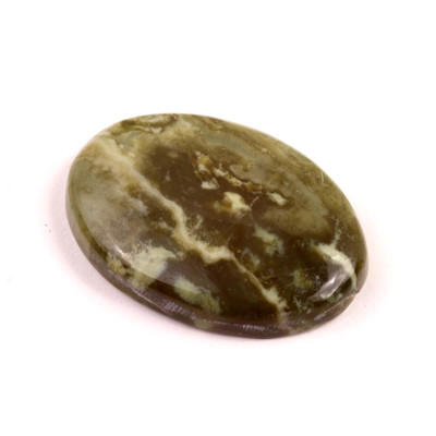 Kabošon Epidote Jasper č.1652 (41x28x8mm)