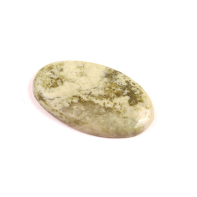 Kabošon Epidote Jasper č.1653 (36x22x6mm)
