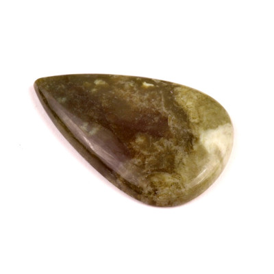 Kabošon Epidote Jasper č.1663 (44x29x6mm)