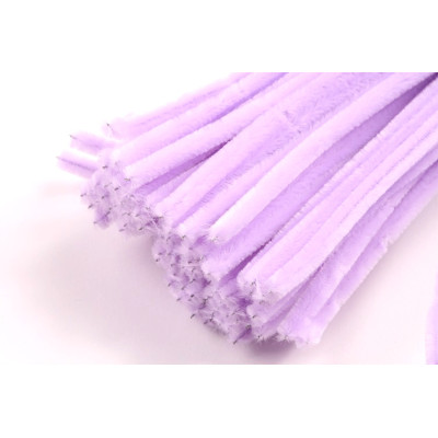 Chlupaté drátky světle fialové č.10
