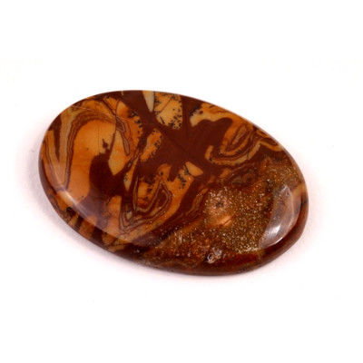 Kabošon Outback Jaspis č.4178 (39x27x6mm)